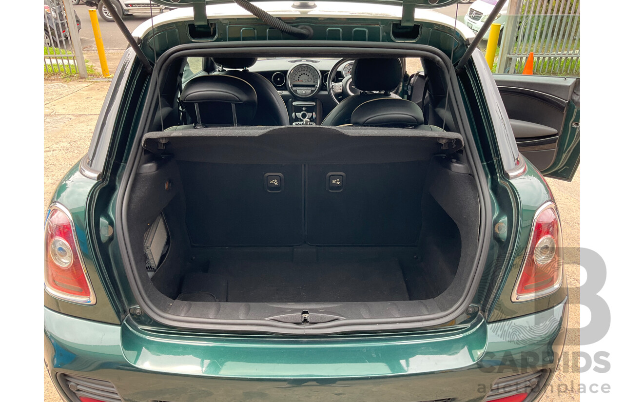 03/2009 Mini Cooper S John Cooper Works Performance Package R56 2d Hatchback British Racing Green Metallic Turbo 1.6L
