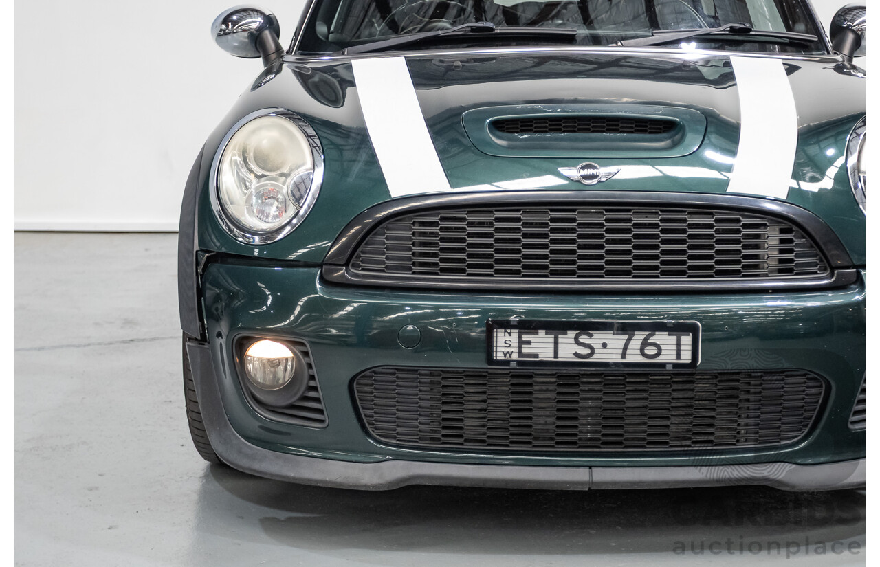 03/2009 Mini Cooper S R56 JCW pack 2D Hatchback British Racing Green Metallic Turbo 1.6L