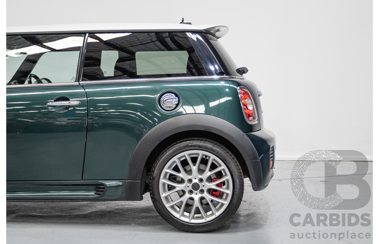 03/2009 Mini Cooper S R56 JCW pack 2D Hatchback British Racing Green Metallic Turbo 1.6L