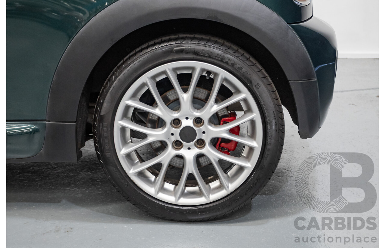 03/2009 Mini Cooper S R56 JCW pack 2D Hatchback British Racing Green Metallic Turbo 1.6L