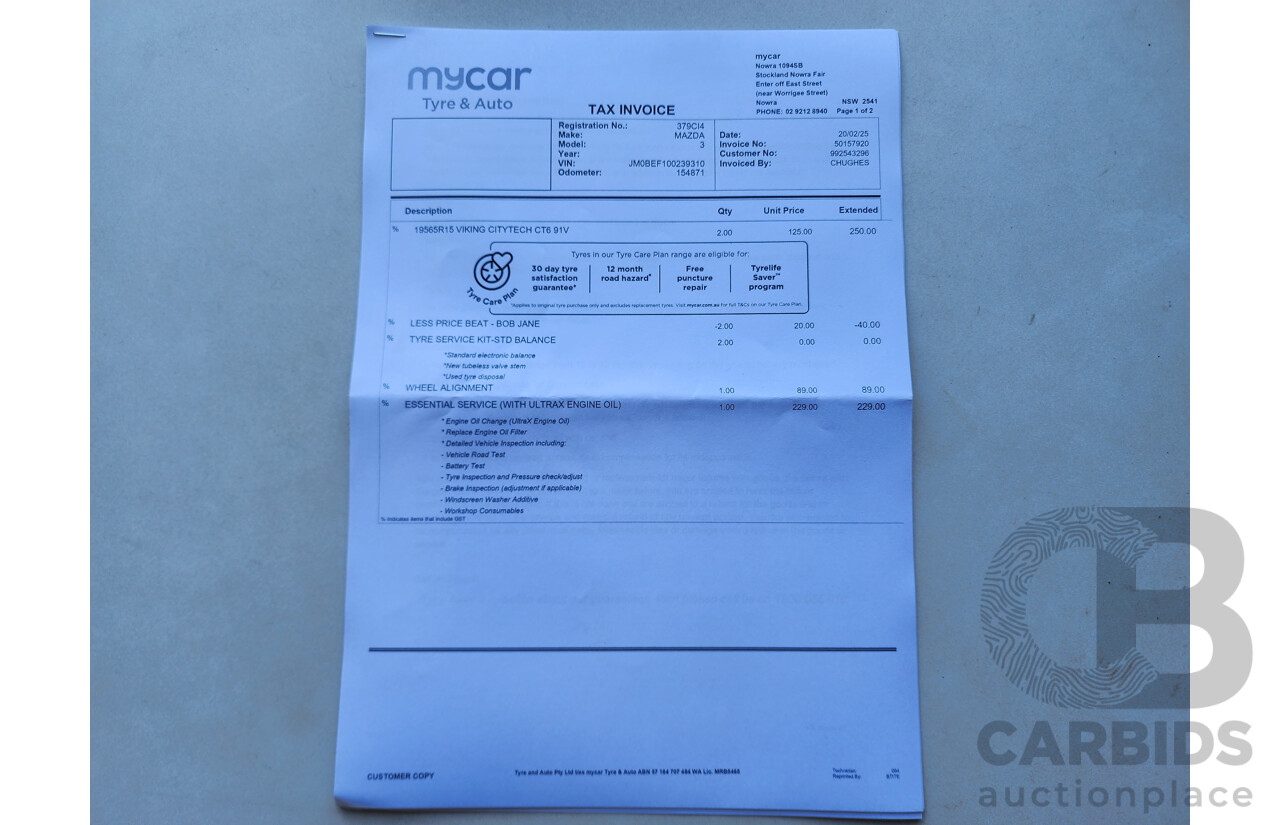 7/2011 Mazda Mazda3 NEO BL 10 UPGRADE 4d Sedan Grey 2.0L