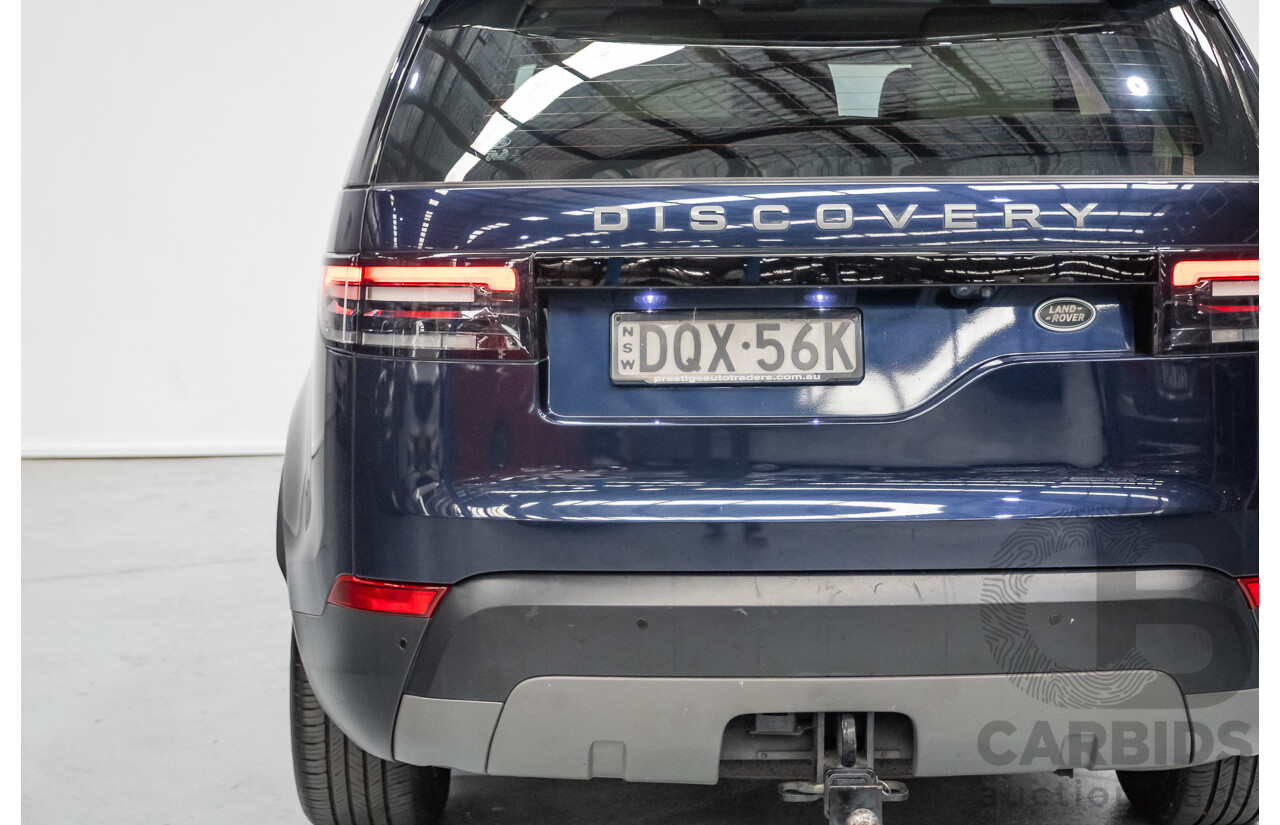 07/2017 Land Rover Discovery TD4 SE 4WD MY17 4D Wagon Dark Sapphire Blue Turbo Diesel 2.0L - 7 Seat