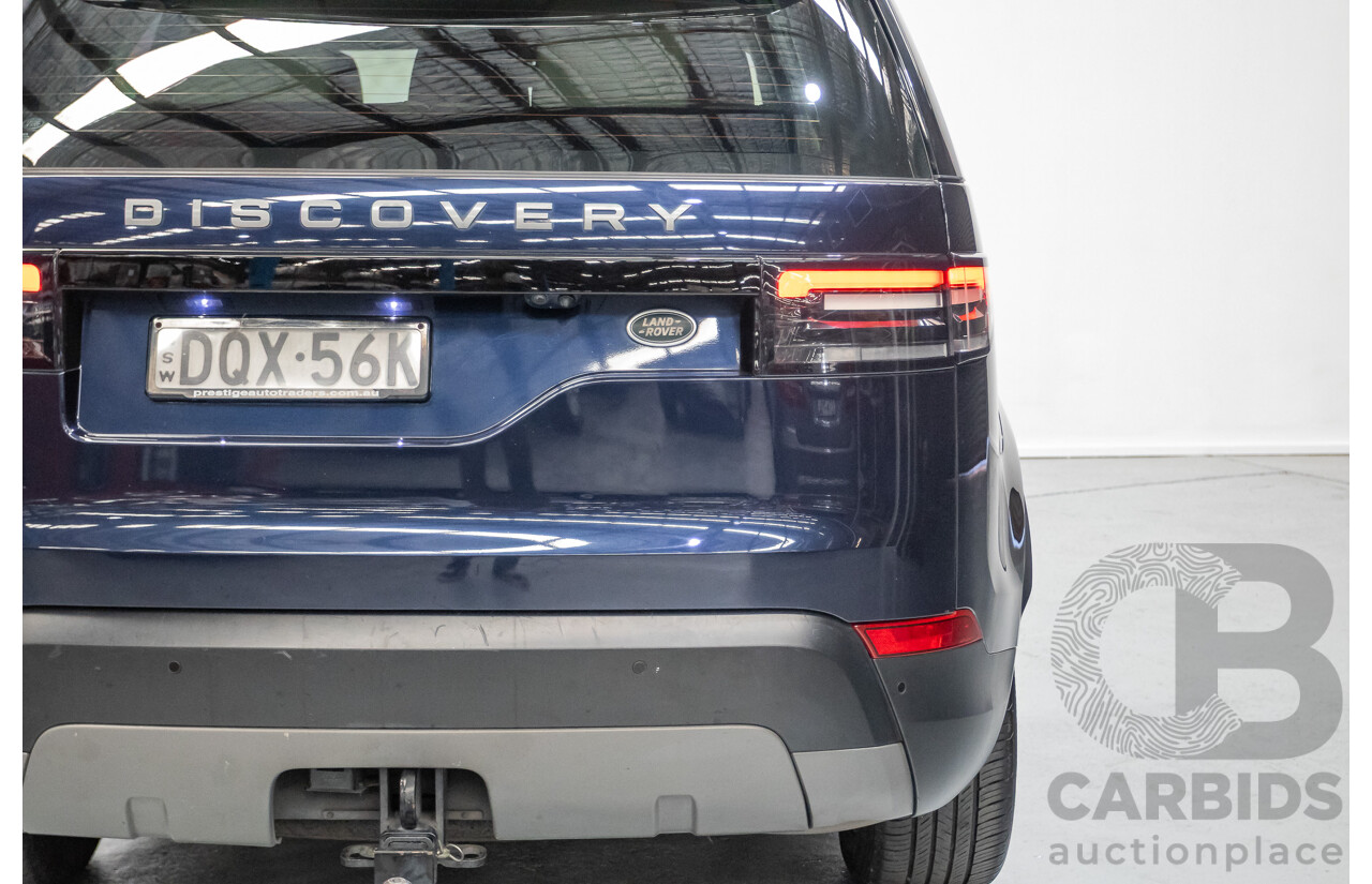 07/2017 Land Rover Discovery TD4 SE 4WD MY17 4D Wagon Dark Sapphire Blue Turbo Diesel 2.0L - 7 Seat