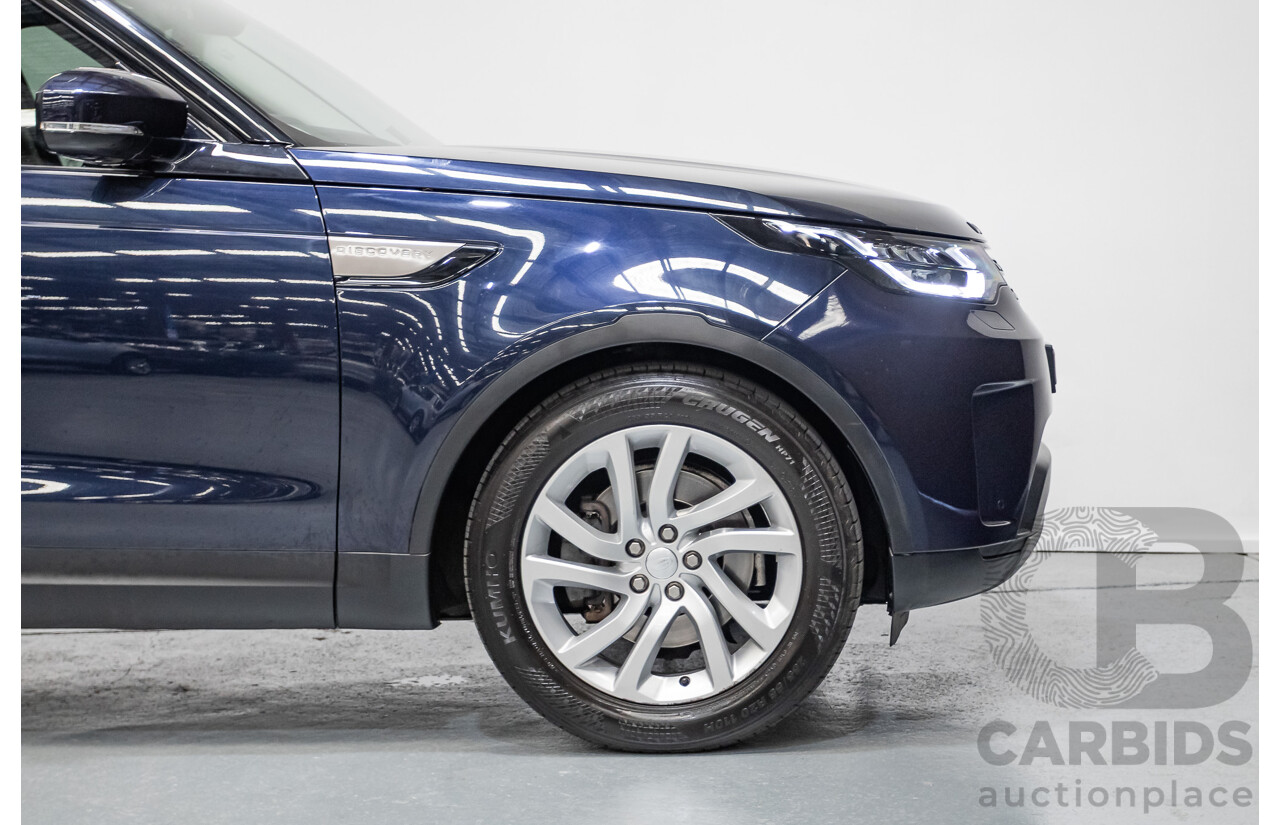 07/2017 Land Rover Discovery TD4 SE 4WD MY17 4D Wagon Dark Sapphire Blue Turbo Diesel 2.0L - 7 Seat