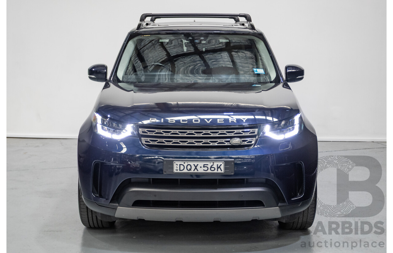 07/2017 Land Rover Discovery TD4 SE 4WD MY17 4D Wagon Dark Sapphire Blue Turbo Diesel 2.0L - 7 Seat