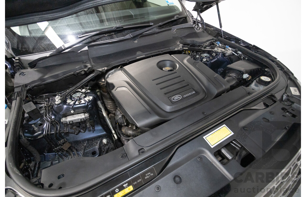 07/2017 Land Rover Discovery TD4 SE 4WD MY17 4D Wagon Dark Sapphire Blue Turbo Diesel 2.0L - 7 Seat