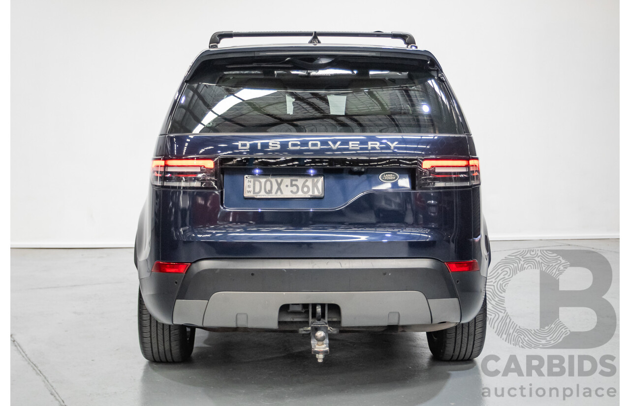 07/2017 Land Rover Discovery TD4 SE 4WD MY17 4D Wagon Dark Sapphire Blue Turbo Diesel 2.0L - 7 Seat