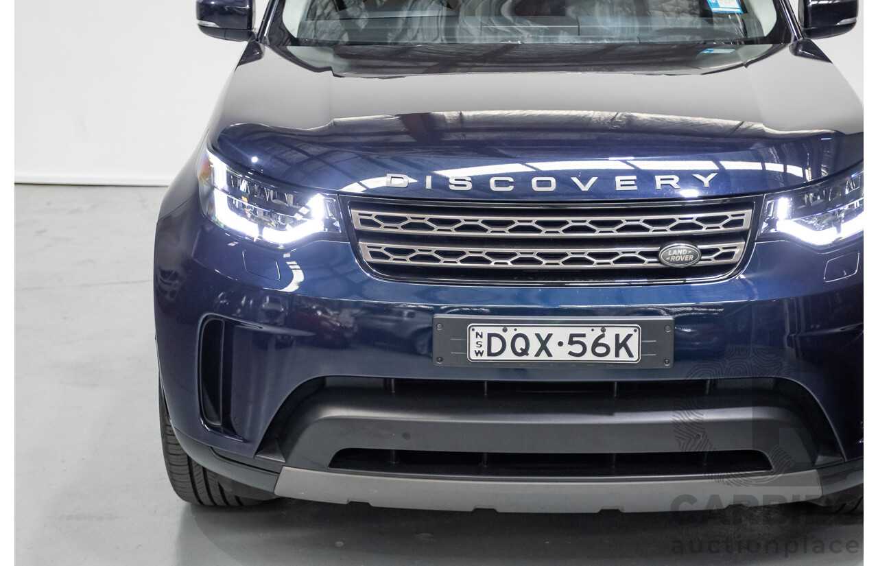 07/2017 Land Rover Discovery TD4 SE 4WD MY17 4D Wagon Dark Sapphire Blue Turbo Diesel 2.0L - 7 Seat