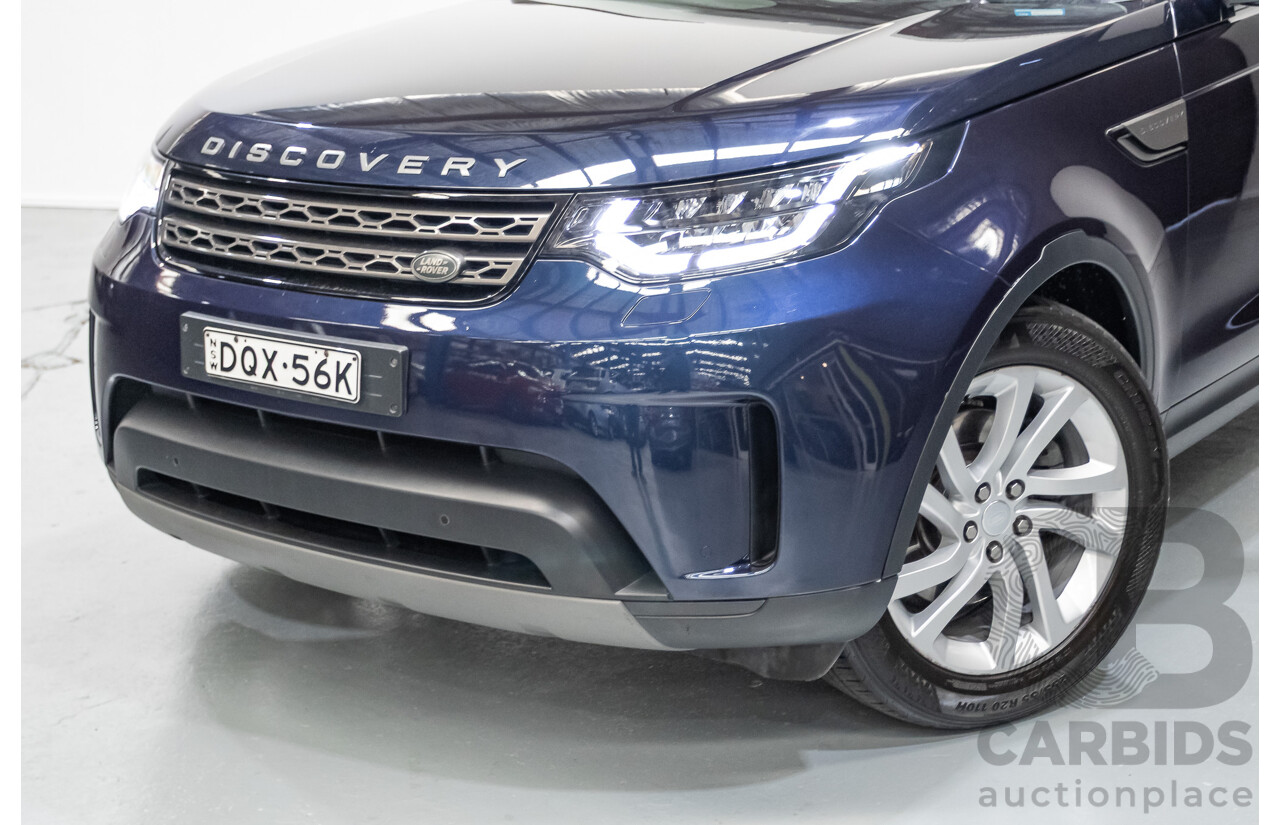 07/2017 Land Rover Discovery TD4 SE 4WD MY17 4D Wagon Dark Sapphire Blue Turbo Diesel 2.0L - 7 Seat