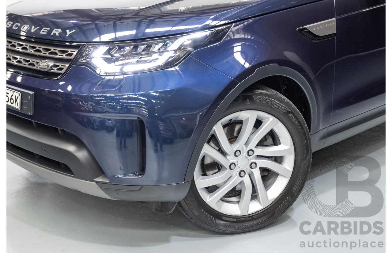 07/2017 Land Rover Discovery TD4 SE 4WD MY17 4D Wagon Dark Sapphire Blue Turbo Diesel 2.0L - 7 Seat