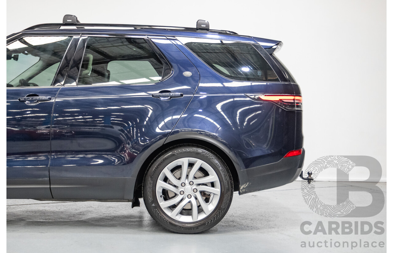 07/2017 Land Rover Discovery TD4 SE 4WD MY17 4D Wagon Dark Sapphire Blue Turbo Diesel 2.0L - 7 Seat
