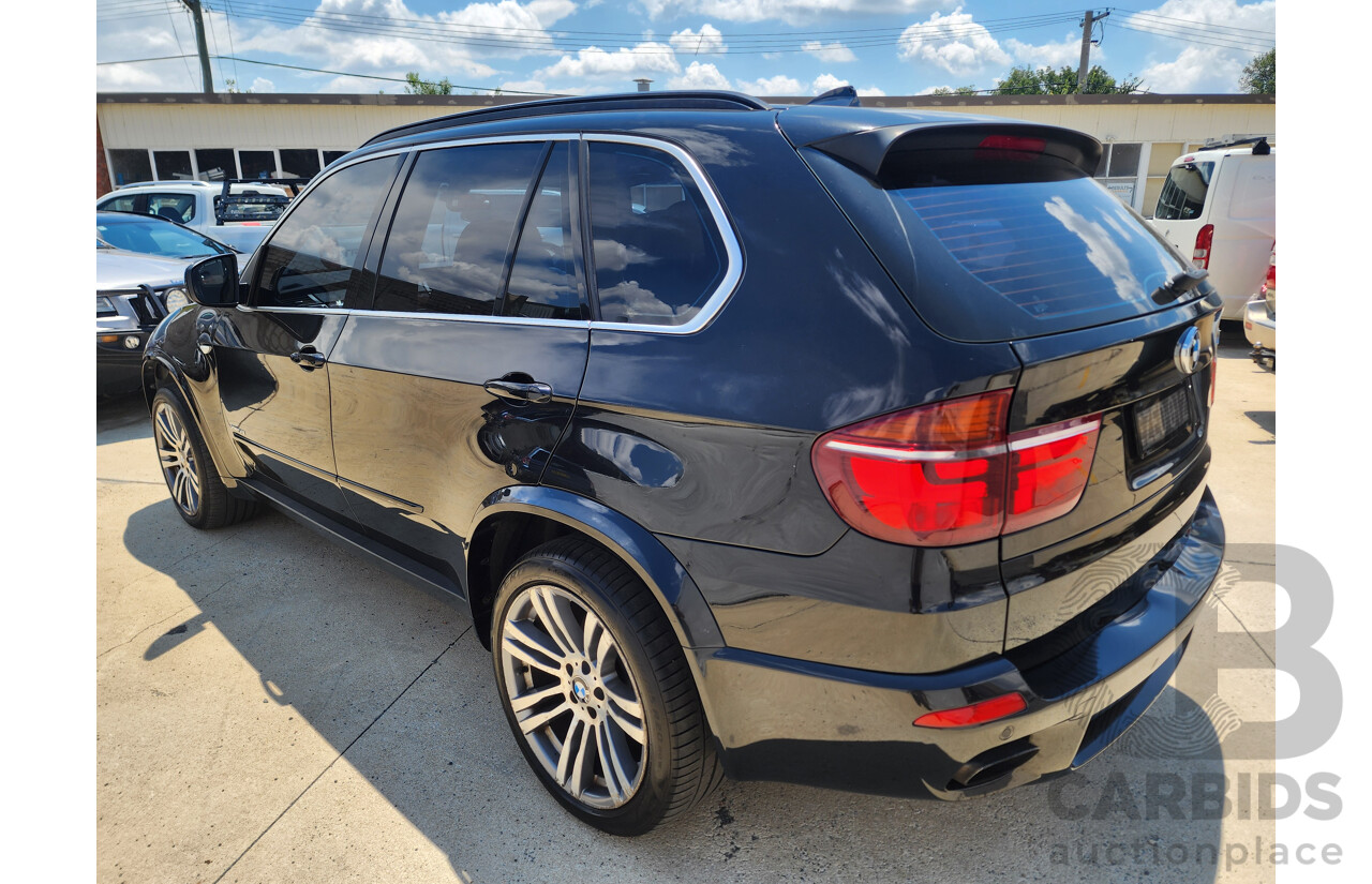 10/2010 Bmw X5 Xdrive 50i Sport E70 MY10 4d Wagon Black 4.4L