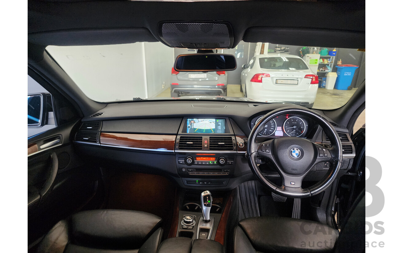 10/2010 Bmw X5 Xdrive 50i Sport E70 MY10 4d Wagon Black 4.4L