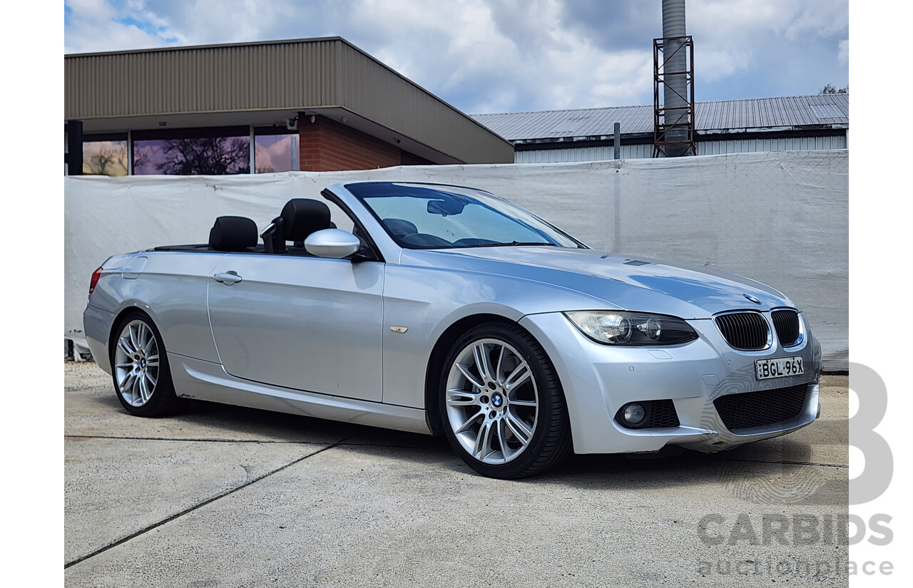 5/2008 Bmw 3 35i E93 2d Convertible Silver 3.0L