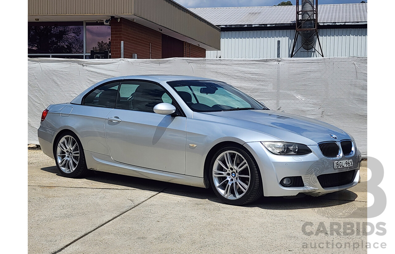 5/2008 Bmw 3 35i E93 2d Convertible Silver 3.0L