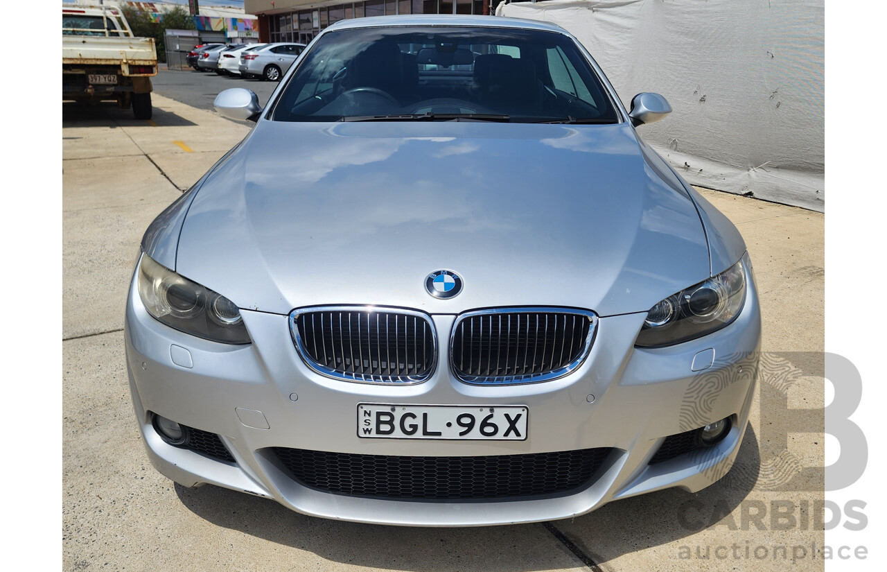 5/2008 Bmw 3 35i E93 2d Convertible Silver 3.0L