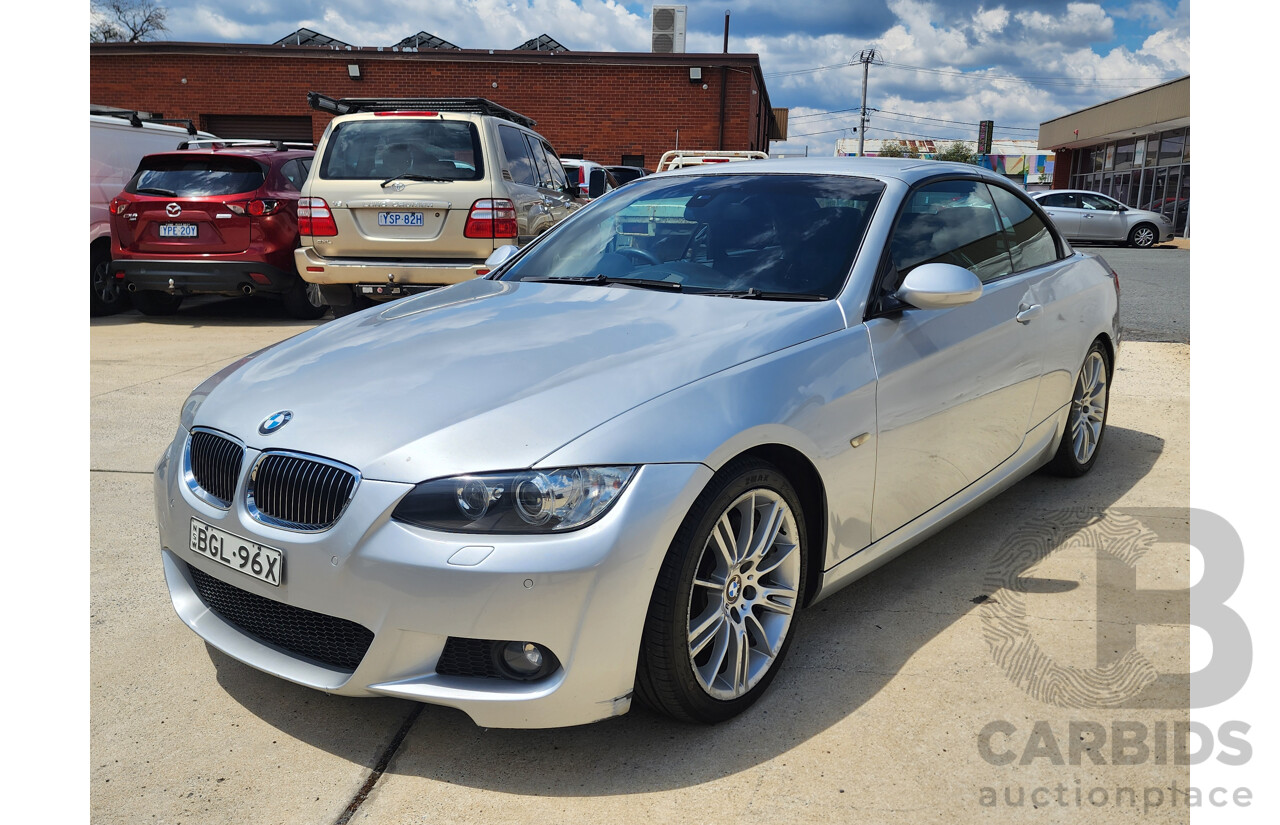 5/2008 Bmw 3 35i E93 2d Convertible Silver 3.0L