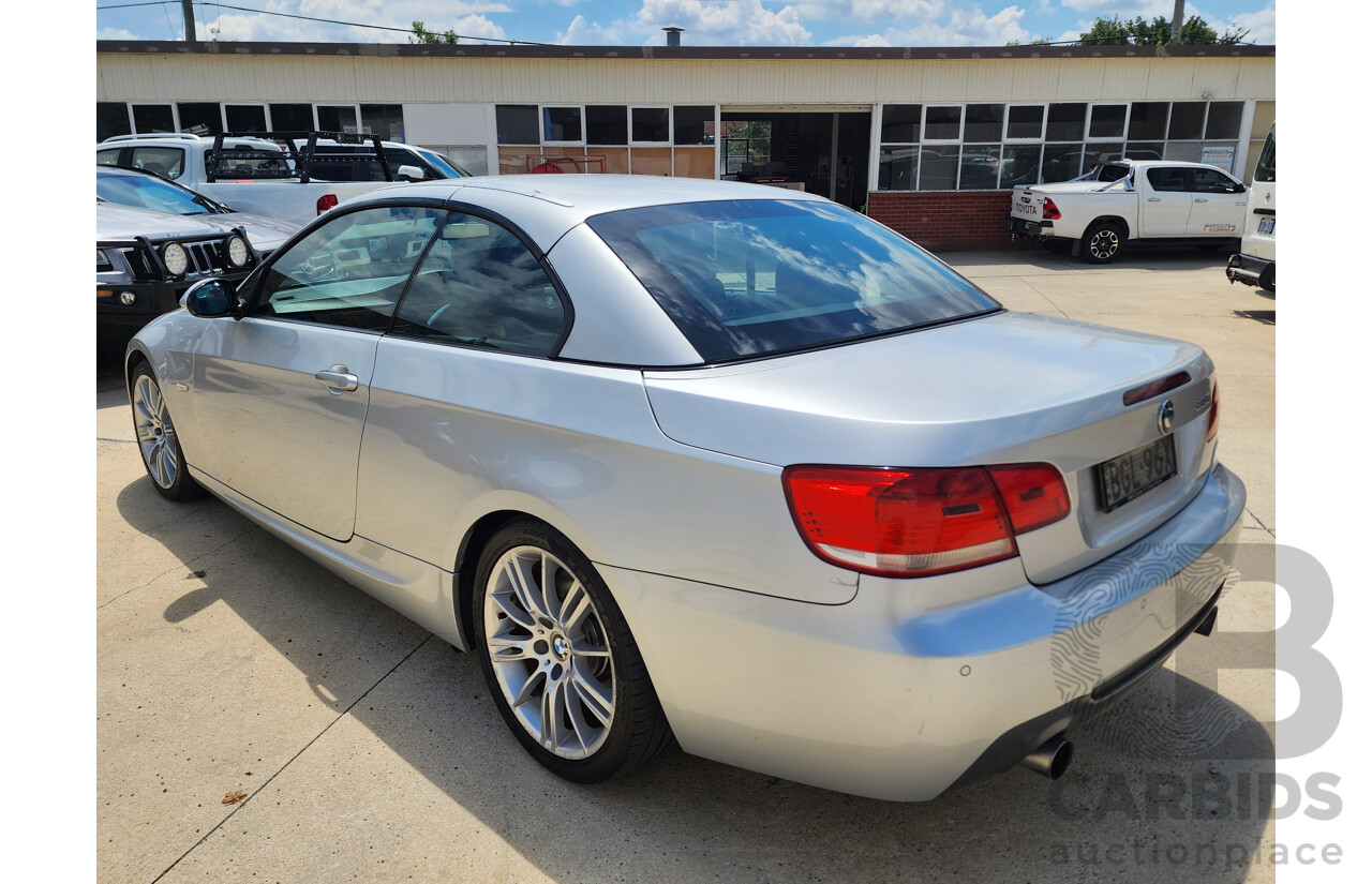 5/2008 Bmw 3 35i E93 2d Convertible Silver 3.0L