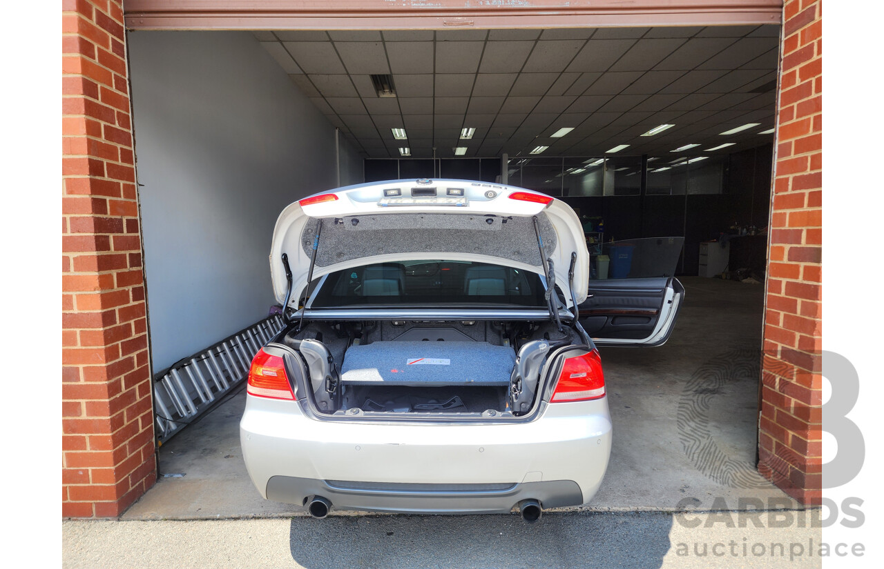 5/2008 Bmw 3 35i E93 2d Convertible Silver 3.0L