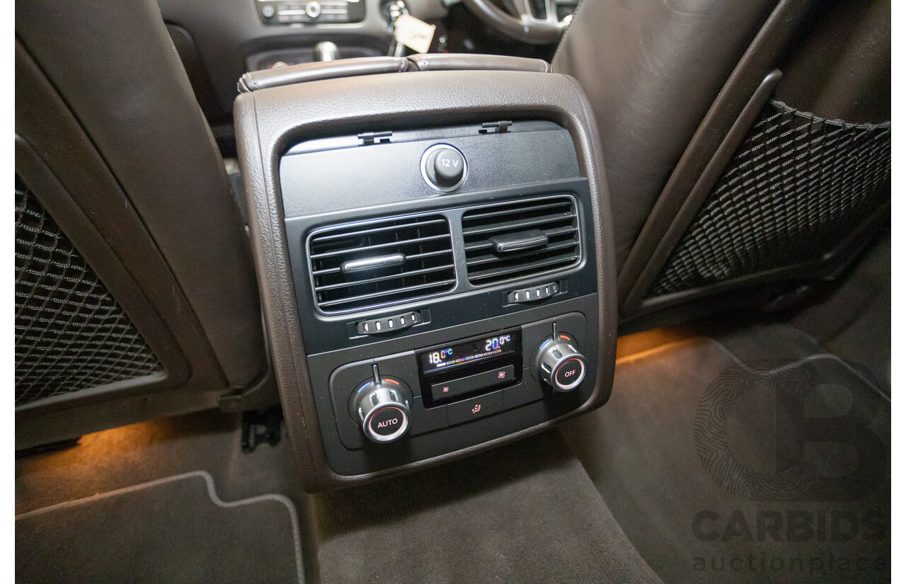 04/2013 Volkswagen Touareg V6 TDI (AWD) 7P MY13.5 4D Wagon Graciosa Brown Metallic Turbo Diesel 3.0L