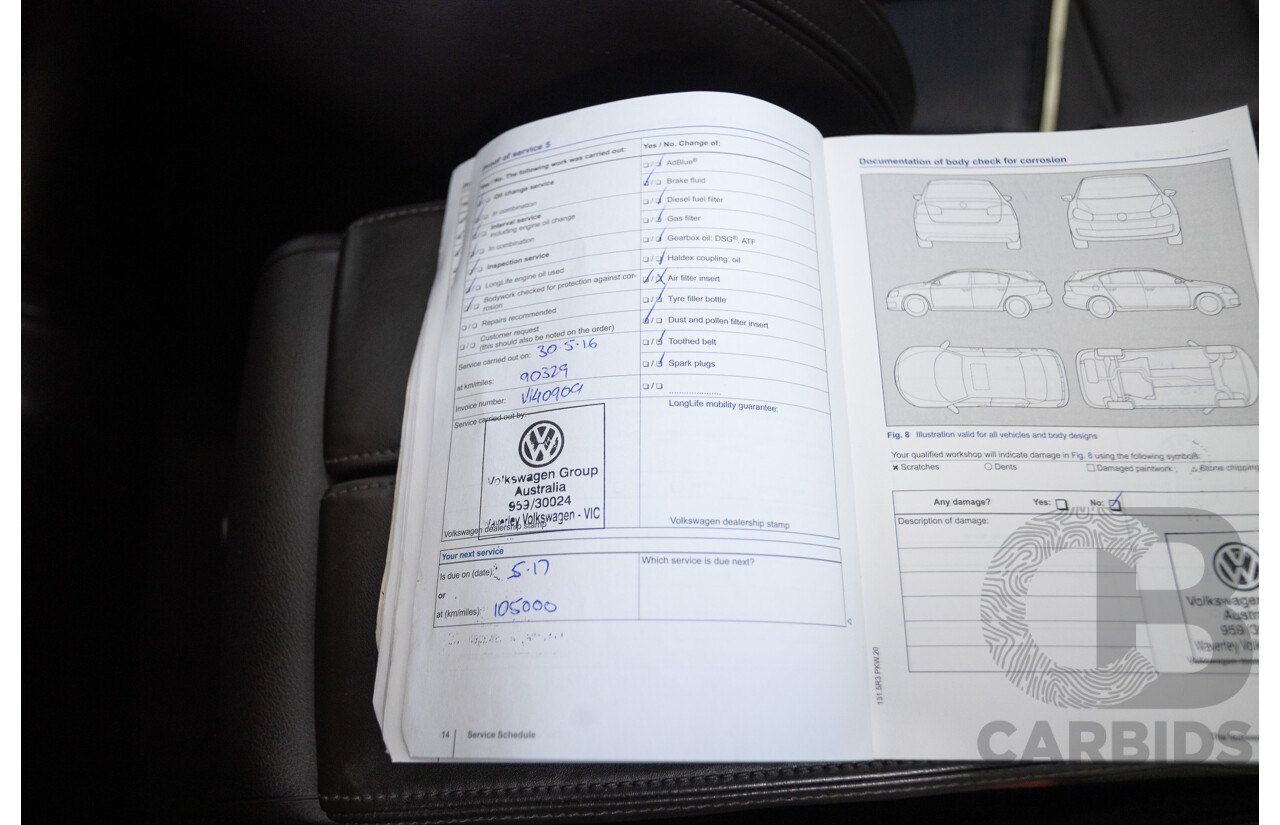 04/2013 Volkswagen Touareg V6 TDI (AWD) 7P MY13.5 4D Wagon Graciosa Brown Metallic Turbo Diesel 3.0L