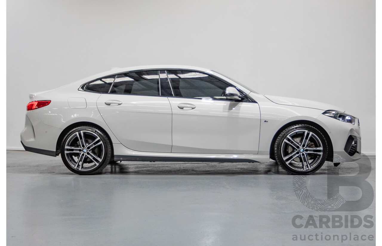 2/2020 BMW 218i M Sport Gran Coupe F44 4D Coupe Alpine White Turbo 1.5L