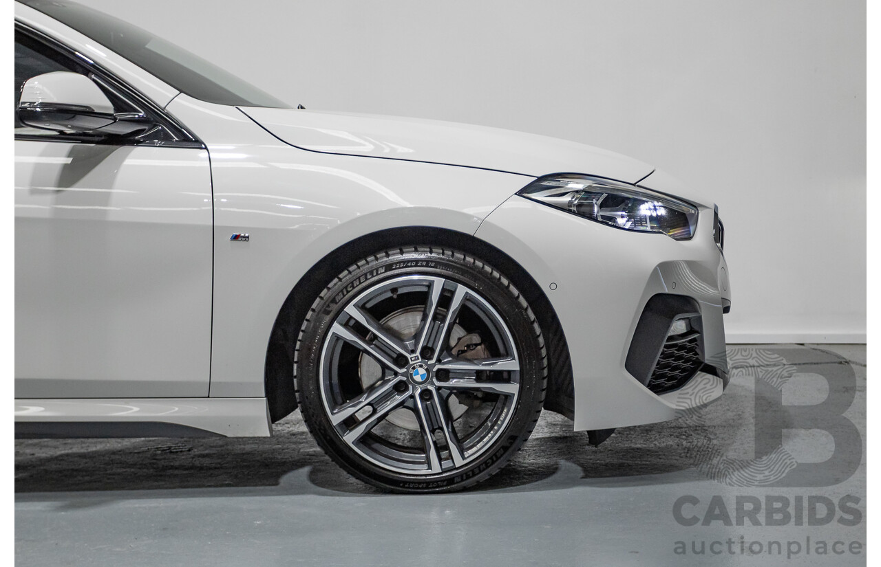 2/2020 BMW 218i M Sport Gran Coupe F44 4D Coupe Alpine White Turbo 1.5L