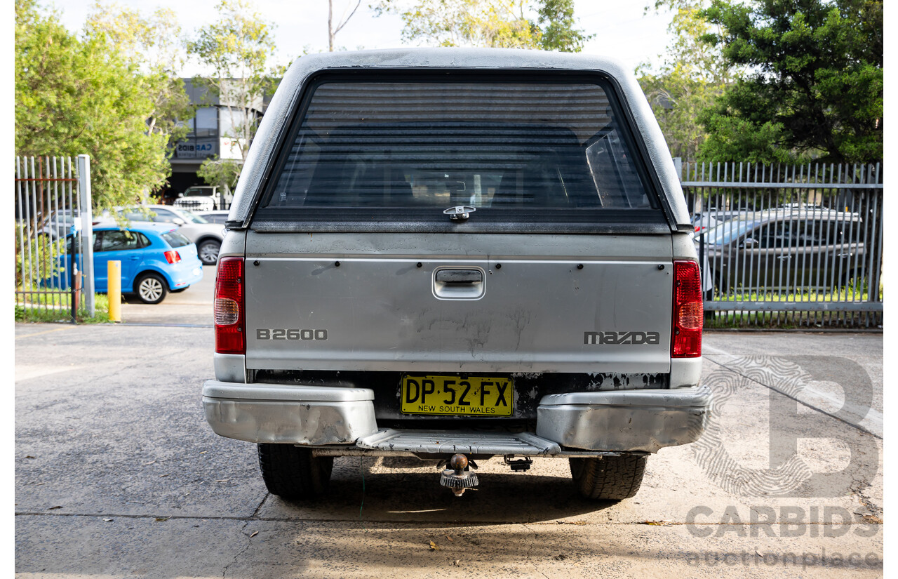 3/2004 Mazda B2600 Bravo DX (4x4) Dual Cab P/Up Silver Metallic 2.6L