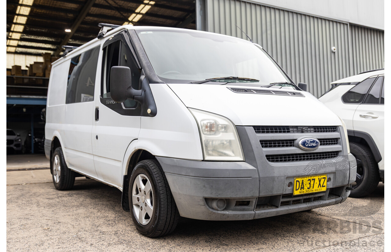 04/2010 Ford Transit Low Roof (SWB) VM MY08 Van Frozen White Turbo Diesel 2.2L