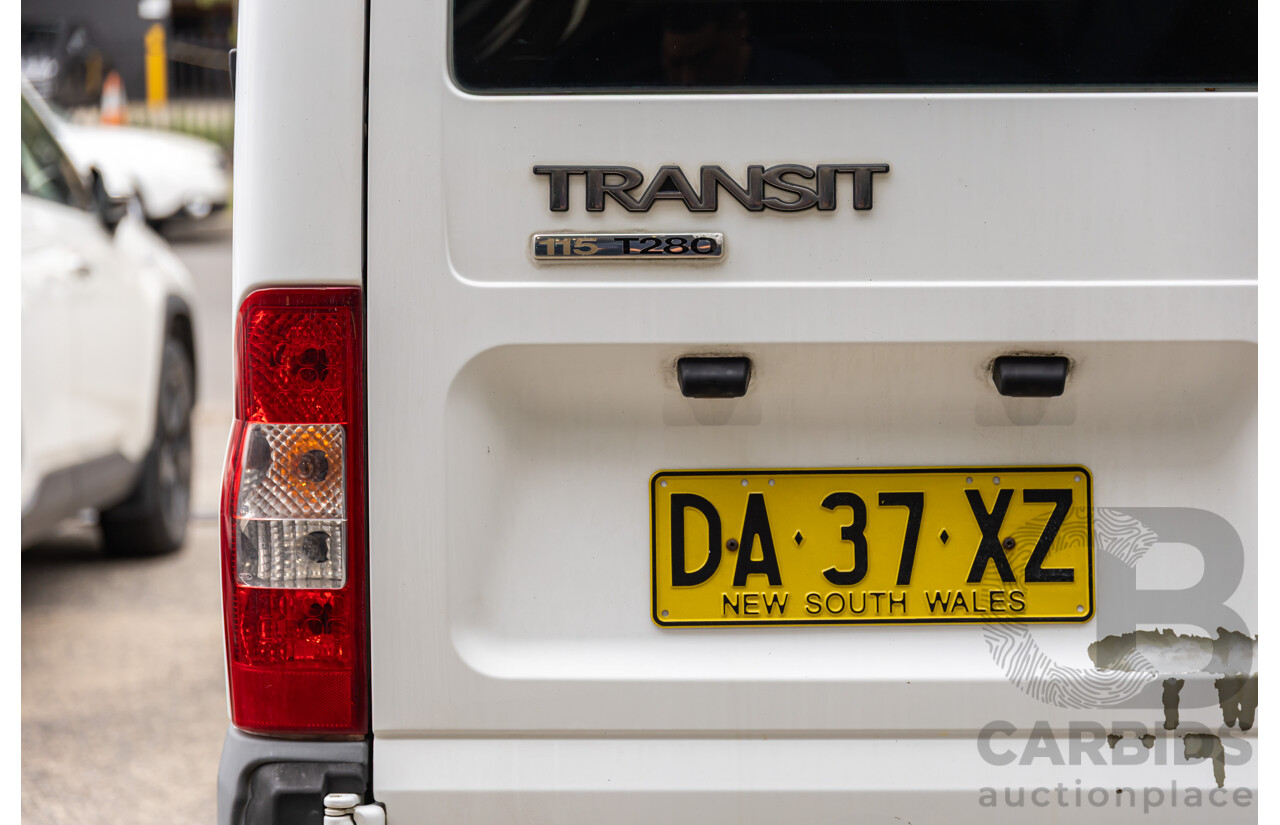 04/2010 Ford Transit Low Roof (SWB) VM MY08 Van Frozen White Turbo Diesel 2.2L