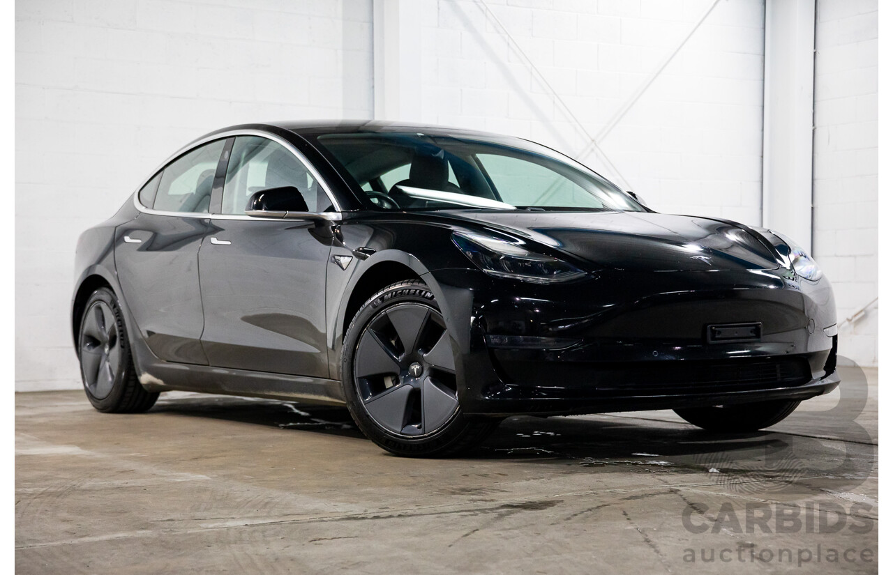 07/2019 Tesla Model 3 Standard Range (RWD) MY19 5d Sedan Black Dedicated Electric EV - 190kW