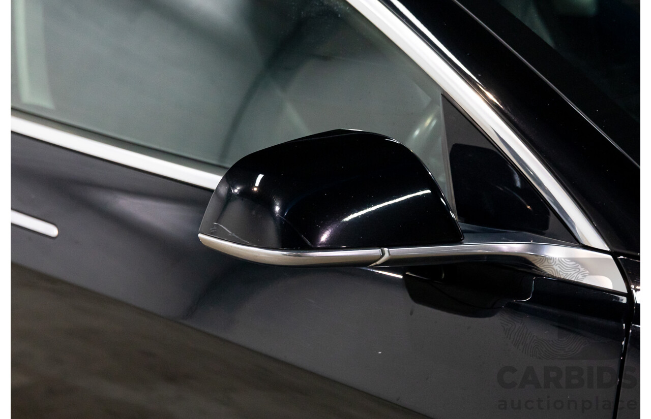 07/2019 Tesla Model 3 Standard Range (RWD) MY19 5d Sedan Black Dedicated Electric EV - 190kW