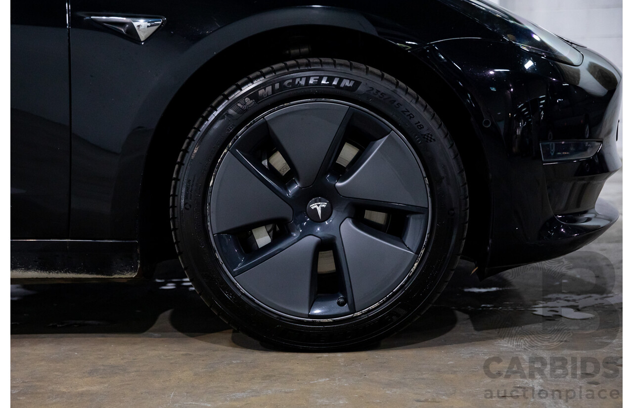 07/2019 Tesla Model 3 Standard Range (RWD) MY19 5d Sedan Black Dedicated Electric EV - 190kW