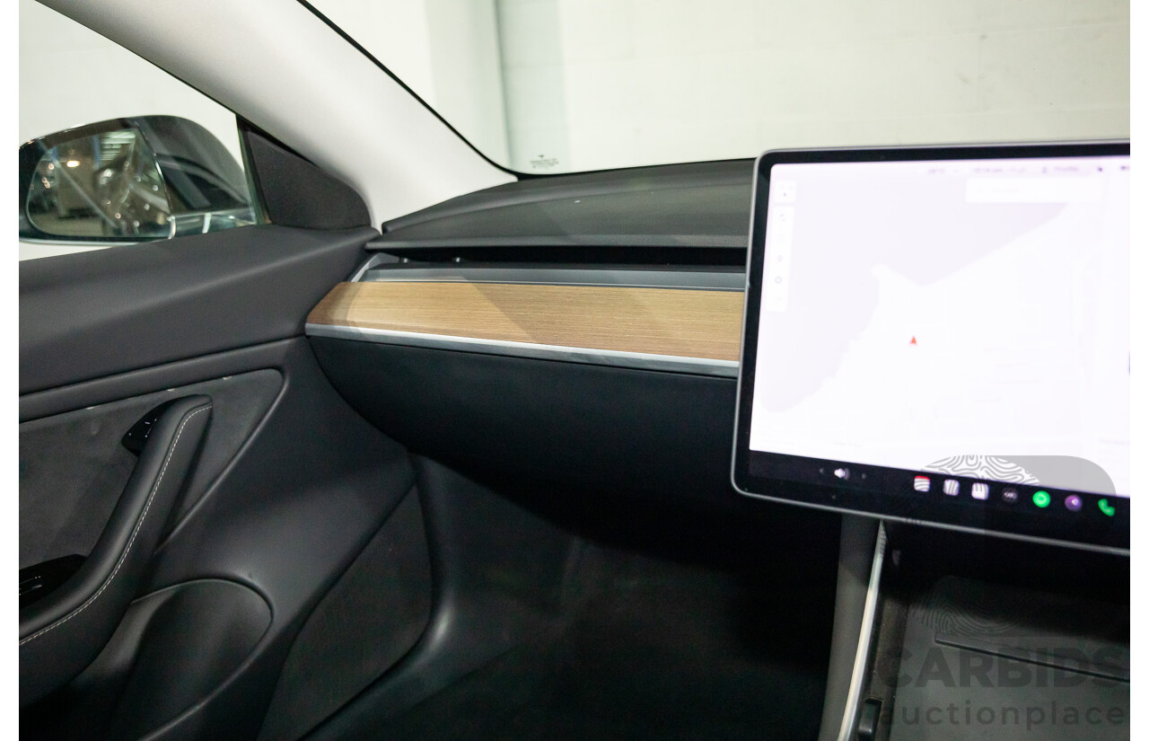 07/2019 Tesla Model 3 Standard Range (RWD) MY19 5d Sedan Black Dedicated Electric EV - 190kW