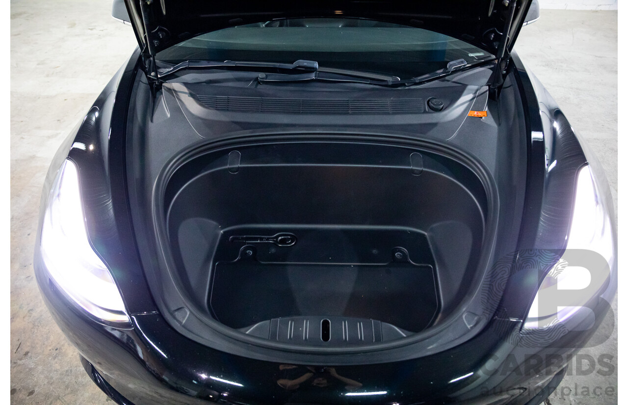 07/2019 Tesla Model 3 Standard Range (RWD) MY19 5d Sedan Black Dedicated Electric EV - 190kW