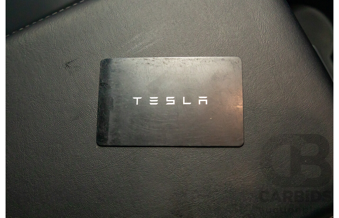 07/2019 Tesla Model 3 Standard Range (RWD) MY19 5d Sedan Black Dedicated Electric EV - 190kW