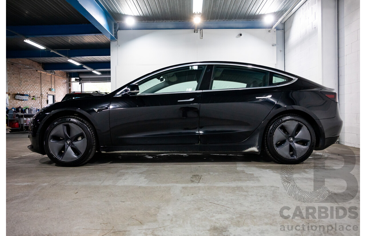07/2019 Tesla Model 3 Standard Range (RWD) MY19 5d Sedan Black Dedicated Electric EV - 190kW