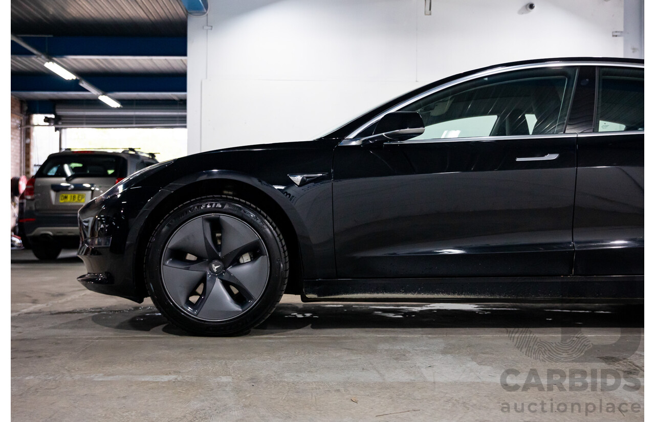 07/2019 Tesla Model 3 Standard Range (RWD) MY19 5d Sedan Black Dedicated Electric EV - 190kW