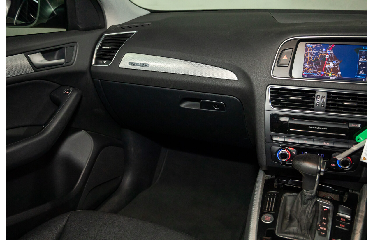 3/2013 Audi Q5 2.0 TFSI Quattro 8R MY13 4d Wagon Cuvee Silver Metallic Turbo 2.0L