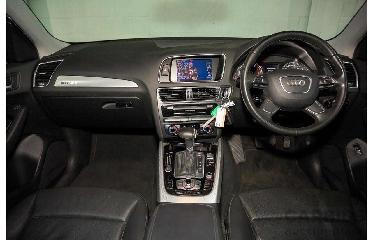 3/2013 Audi Q5 2.0 TFSI Quattro 8R MY13 4d Wagon Cuvee Silver Metallic Turbo 2.0L