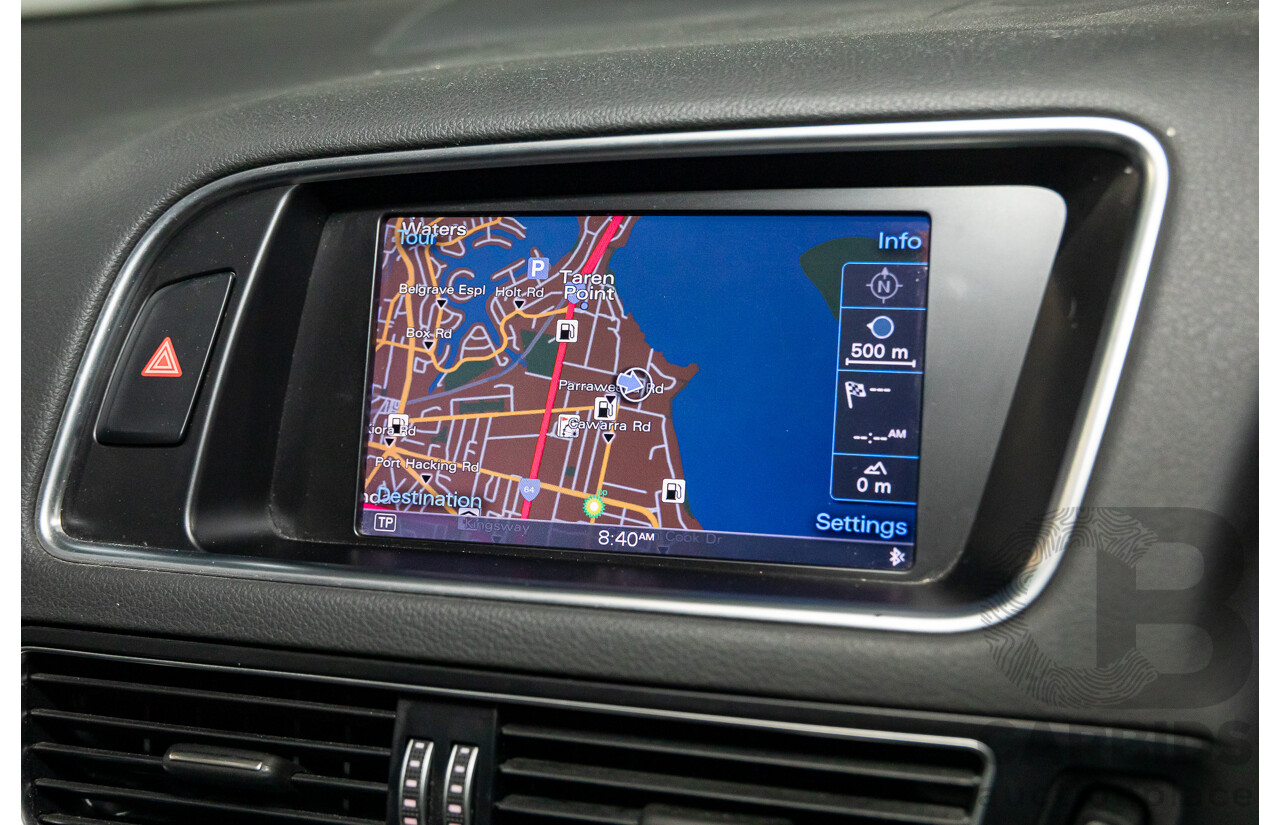 3/2013 Audi Q5 2.0 TFSI Quattro 8R MY13 4d Wagon Cuvee Silver Metallic Turbo 2.0L