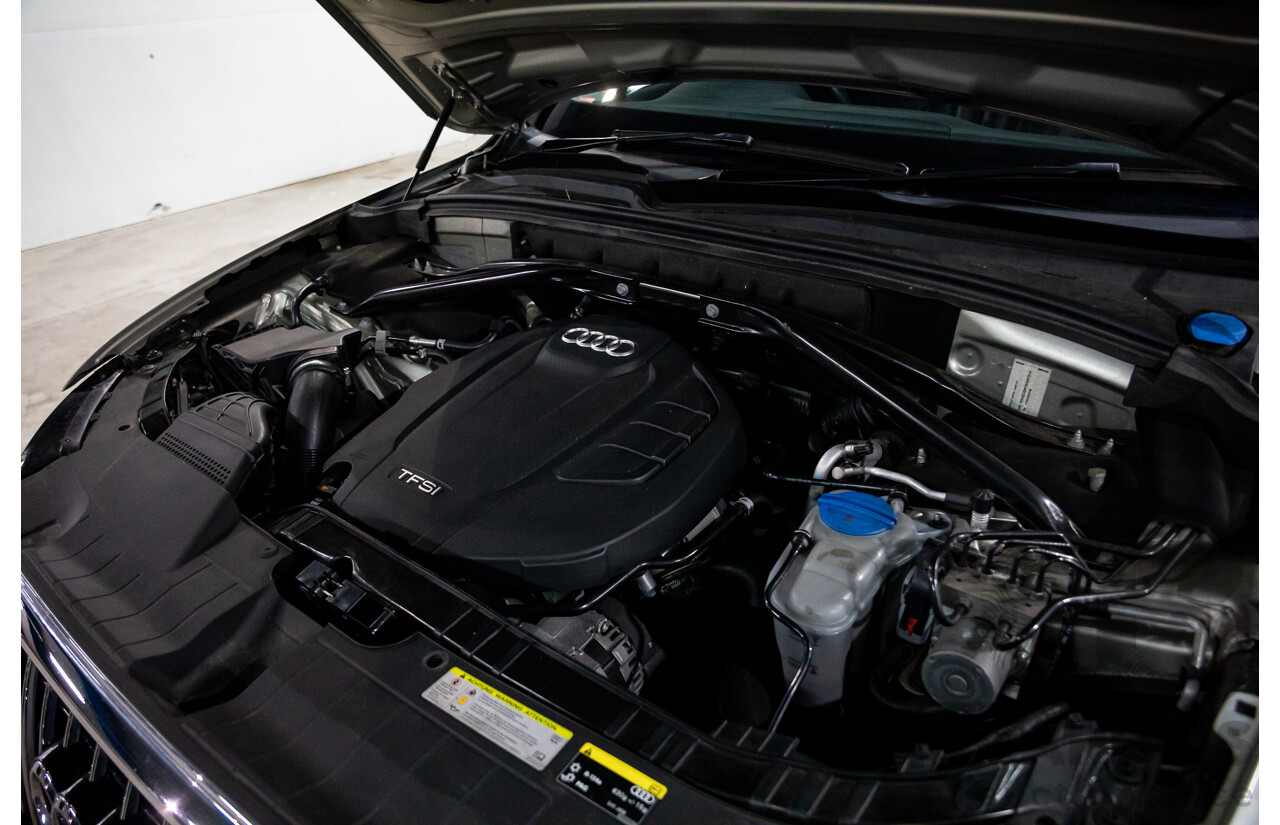 3/2013 Audi Q5 2.0 TFSI Quattro 8R MY13 4d Wagon Cuvee Silver Metallic Turbo 2.0L