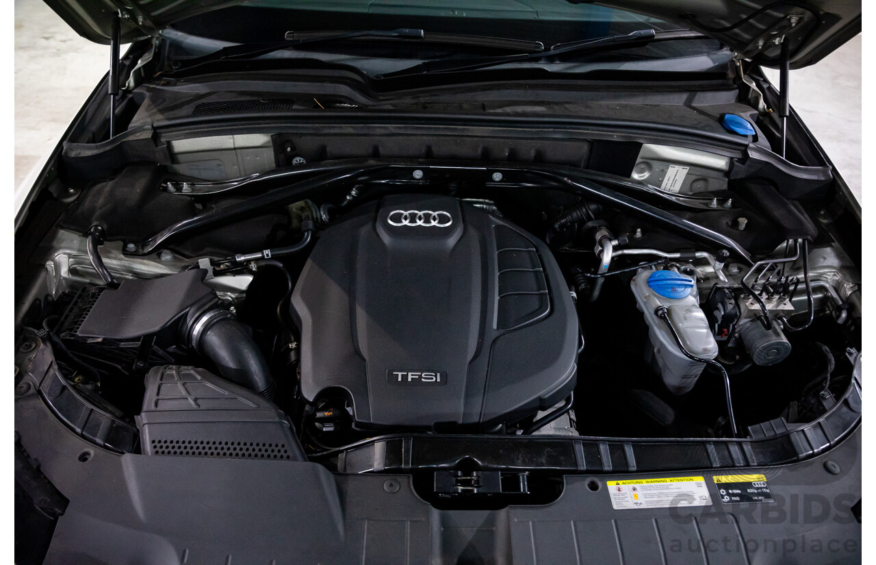 3/2013 Audi Q5 2.0 TFSI Quattro 8R MY13 4d Wagon Cuvee Silver Metallic Turbo 2.0L