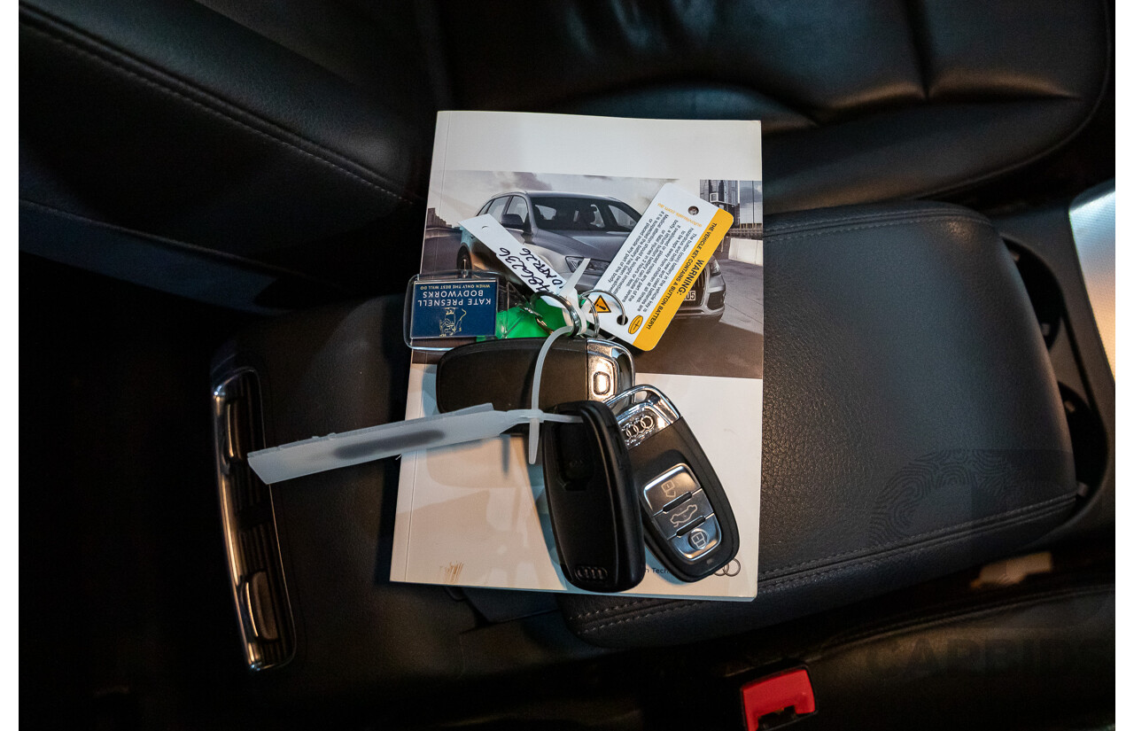 3/2013 Audi Q5 2.0 TFSI Quattro 8R MY13 4d Wagon Cuvee Silver Metallic Turbo 2.0L