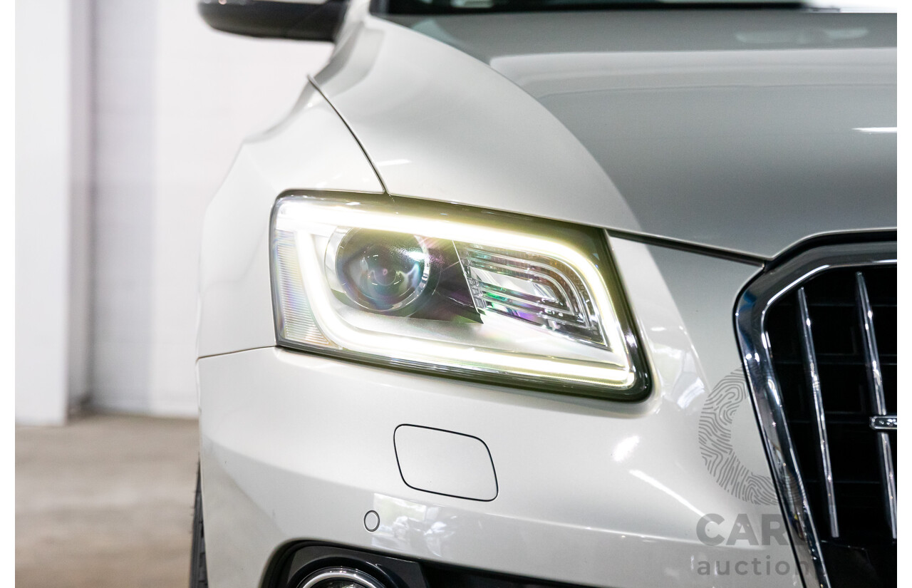 3/2013 Audi Q5 2.0 TFSI Quattro 8R MY13 4d Wagon Cuvee Silver Metallic Turbo 2.0L