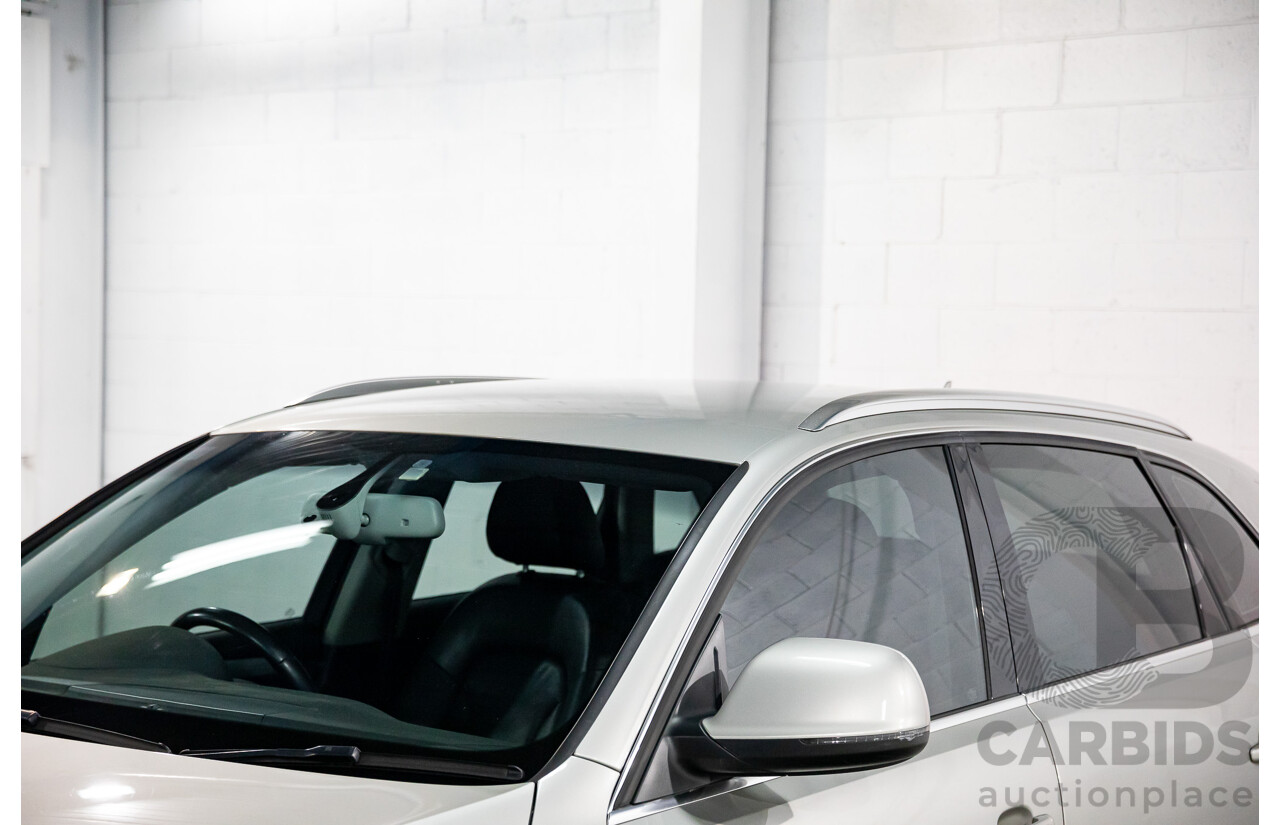 3/2013 Audi Q5 2.0 TFSI Quattro 8R MY13 4d Wagon Cuvee Silver Metallic Turbo 2.0L