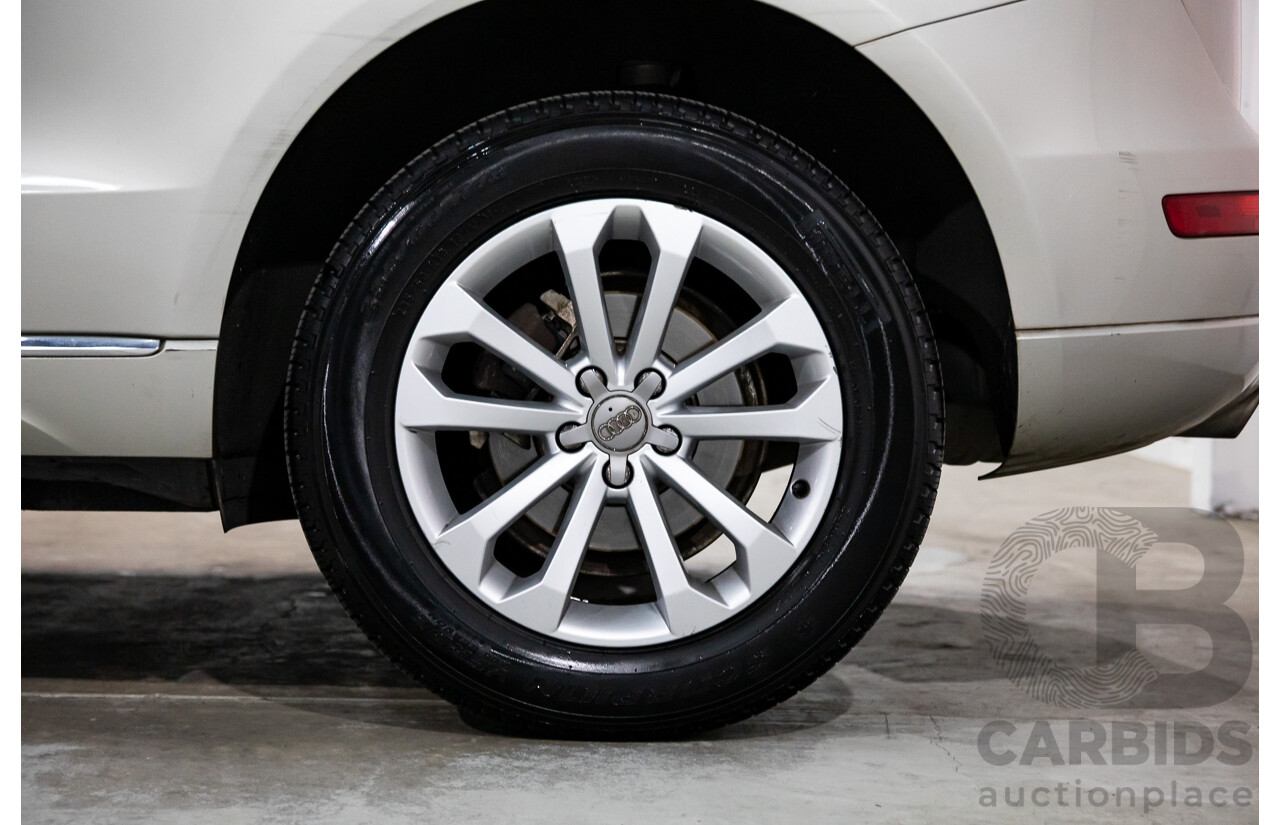 3/2013 Audi Q5 2.0 TFSI Quattro 8R MY13 4d Wagon Cuvee Silver Metallic Turbo 2.0L