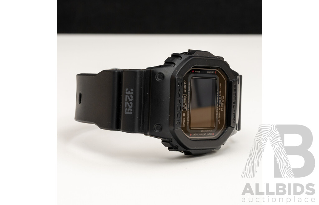 Casio G-Shock DW-5600MS-1DR Matte Black Digital Watch