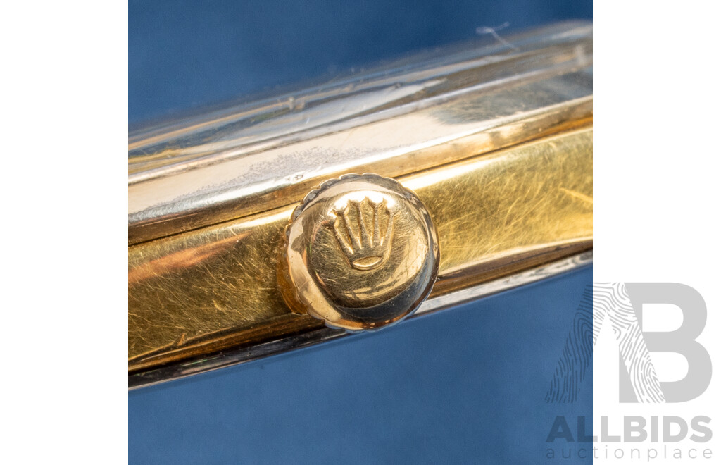 Men’s Vintage Tudor Oyster 34mm Wristwatch,  'Small Rose' Dial