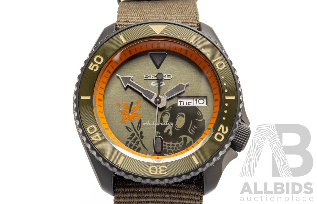 Seiko × Kentaro Yoshida Limited Edition Automatic Watch (Green Dial)